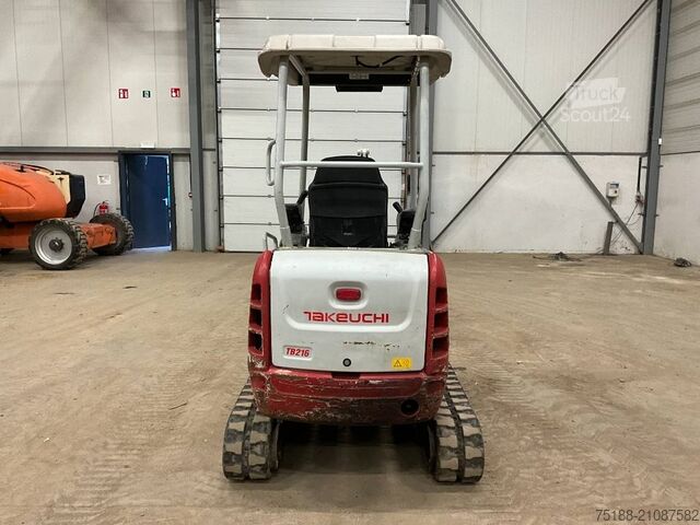 Minigraafmachine Takeuchi TB 216