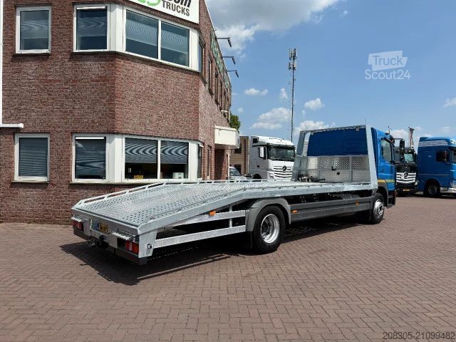 Autotransporter LKW MERCEDES-BENZ Atego 1318 L EURO6 AUTOTRANSPORTER MIT WINDE TOP
