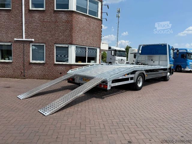 Autotransporter LKW MERCEDES-BENZ Atego 1318 L EURO6 AUTOTRANSPORTER MIT WINDE TOP