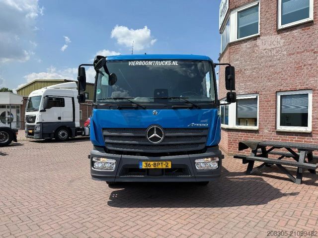 Autotransporter LKW MERCEDES-BENZ Atego 1318 L EURO6 AUTOTRANSPORTER MIT WINDE TOP