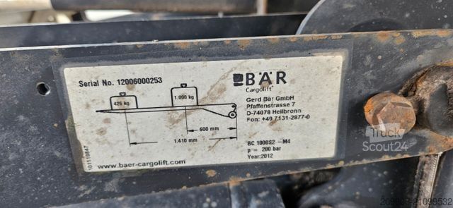 Transporter mit Koffer MAN 7.180 Koffer, LBW ,