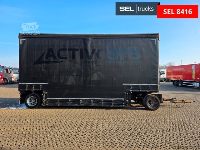 Open trailer with tarp Eggers HPT 18ZL / TIEFBETT !!!!