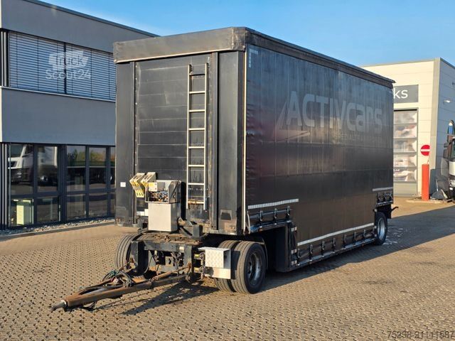 Open trailer with tarp Eggers HPT 18ZL / TIEFBETT !!!!