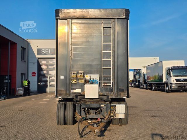 Open trailer with tarp Eggers HPT 18ZL / TIEFBETT !!!!