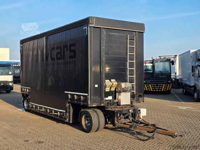 Open trailer with tarp Eggers HPT 18ZL / TIEFBETT !!!!