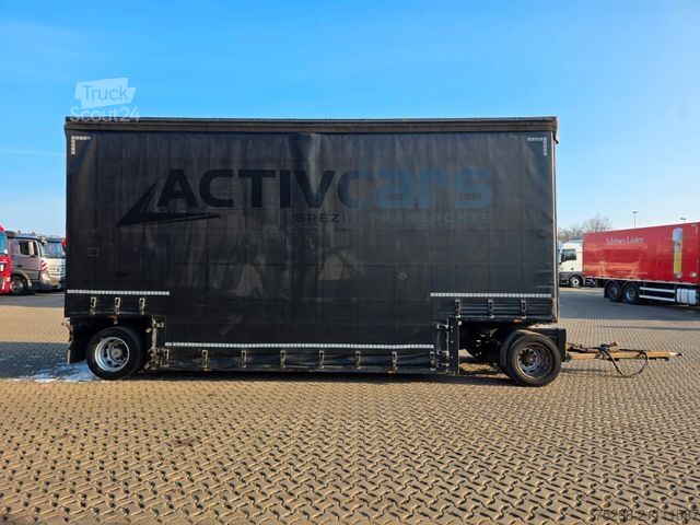 Open trailer with tarp Eggers HPT 18ZL / TIEFBETT !!!!