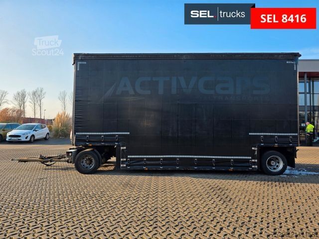 Open trailer with tarp Eggers HPT 18ZL / TIEFBETT !!!!