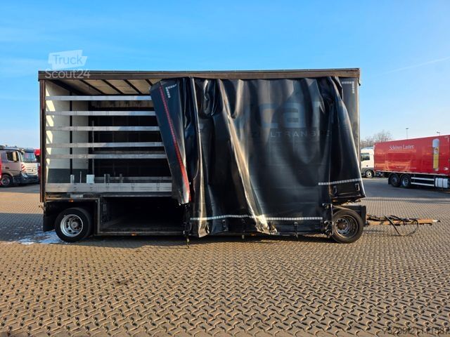 Open trailer with tarp Eggers HPT 18ZL / TIEFBETT !!!!