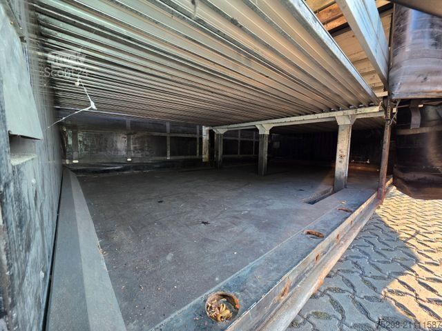 Open trailer with tarp Eggers HPT 18ZL / TIEFBETT !!!!