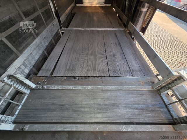 Open trailer with tarp Eggers HPT 18ZL / TIEFBETT !!!!
