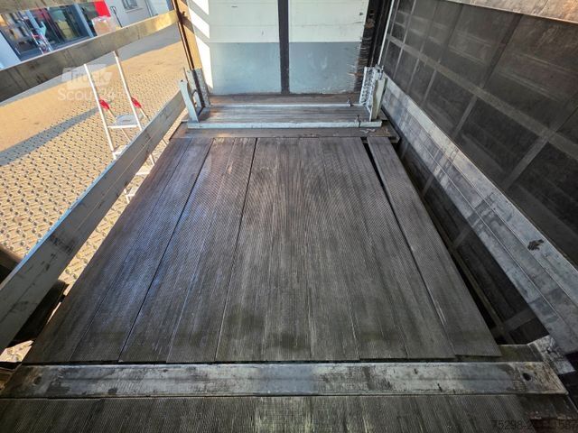 Open trailer with tarp Eggers HPT 18ZL / TIEFBETT !!!!