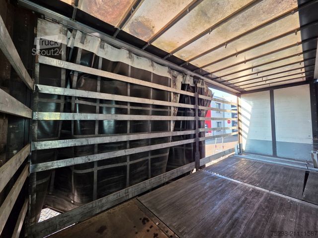 Open trailer with tarp Eggers HPT 18ZL / TIEFBETT !!!!