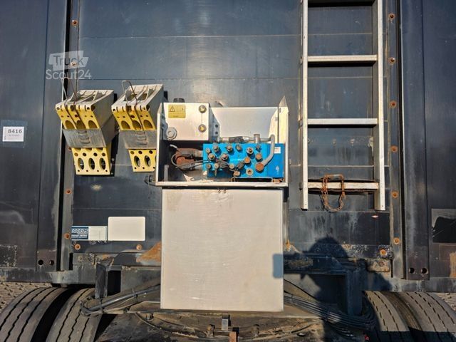 Open trailer with tarp Eggers HPT 18ZL / TIEFBETT !!!!