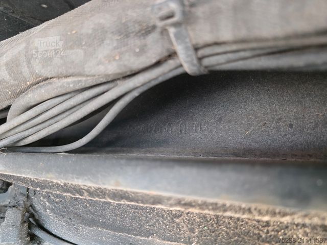 Open trailer with tarp Eggers HPT 18ZL / TIEFBETT !!!!