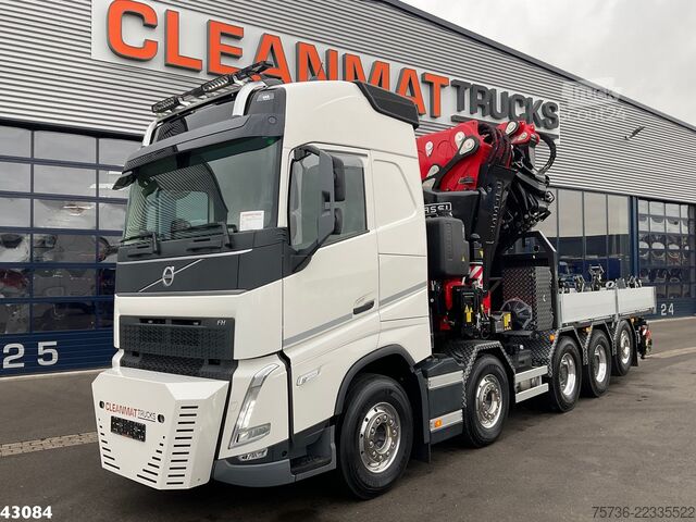  Volvo FH 540 10x4 Fassi 215 Tonmeter laadkraan + Fly-...