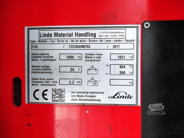 Ηλεκτρικό - 3 τροχοί Linde E10