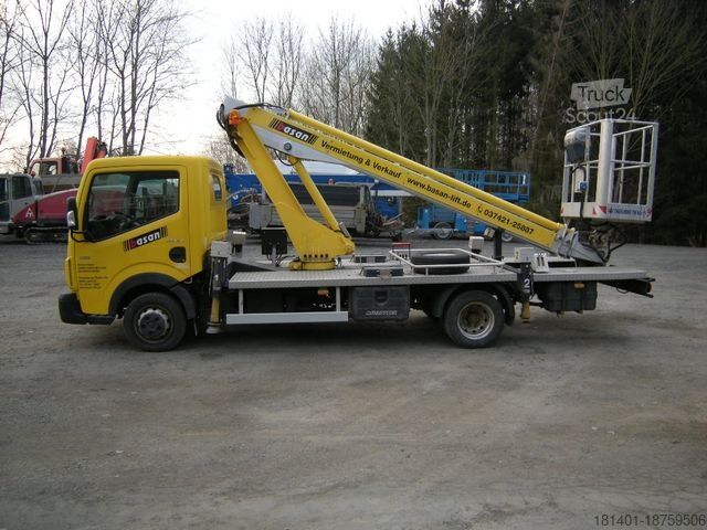 Hoogwerker vrachtwagen RENAULT Maxity mit Multitel 160 Alu DS