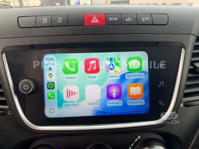 Vrachtwagen met bakwagen IVECO Daily 50C18HA8P KOFFER LBW RFK KLIMA TEMPOM AHK