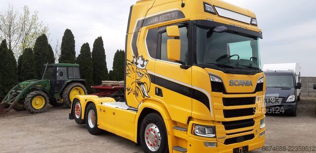 Standardowy ciągnik siodłowy Scania R580 R580 6X2