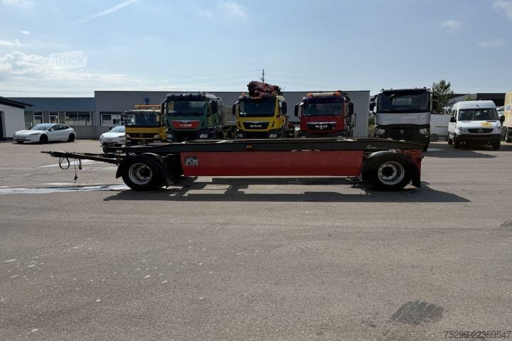 Remolque con chasis intercambiable  TCA 18 Containertransport / Swiss-Vehicle