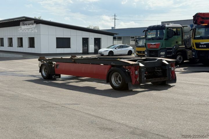 Remolque con chasis intercambiable  TCA 18 Containertransport / Swiss-Vehicle