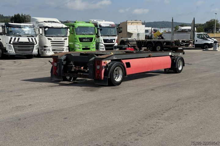 Remolque con chasis intercambiable  TCA 18 Containertransport / Swiss-Vehicle