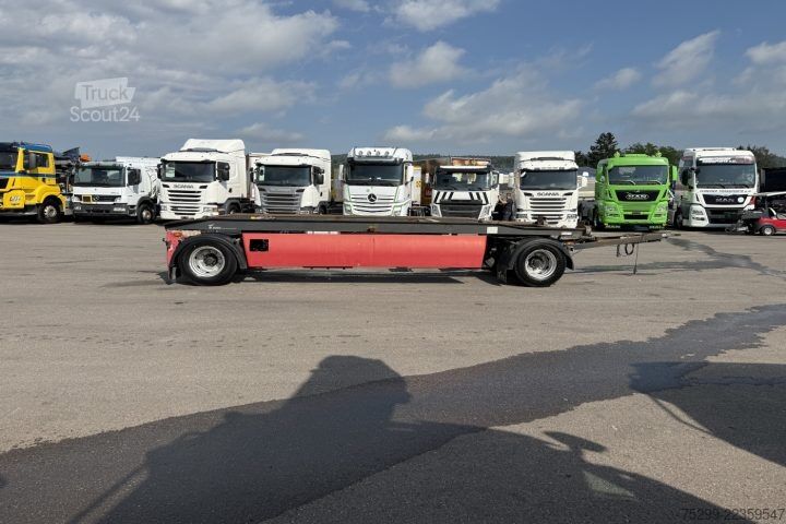 Remolque con chasis intercambiable  TCA 18 Containertransport / Swiss-Vehicle