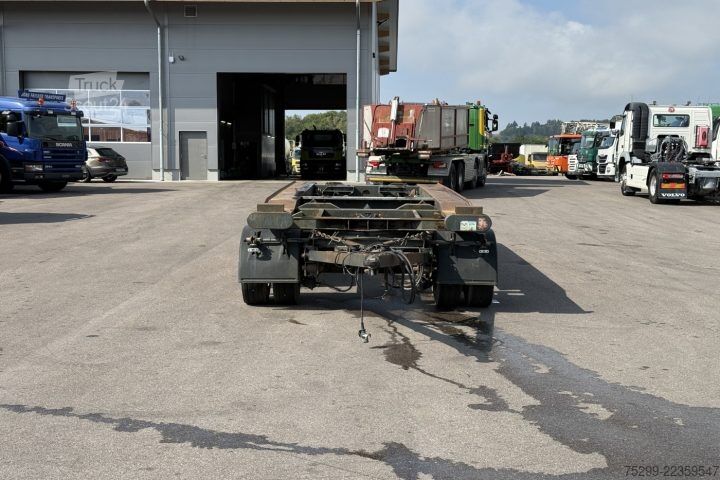 Remolque con chasis intercambiable  TCA 18 Containertransport / Swiss-Vehicle