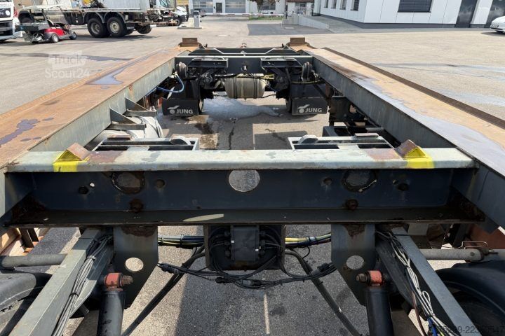 Remolque con chasis intercambiable  TCA 18 Containertransport / Swiss-Vehicle