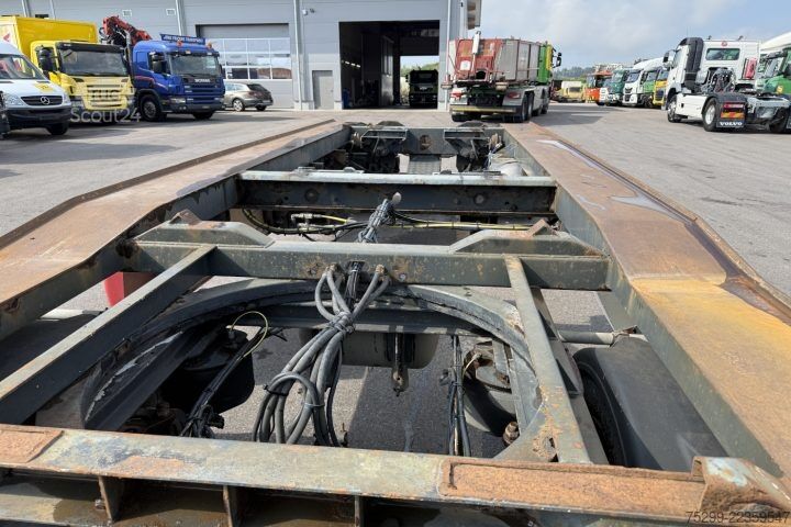 Remolque con chasis intercambiable  TCA 18 Containertransport / Swiss-Vehicle