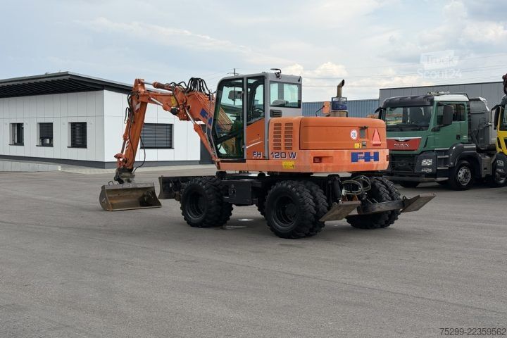 Yol silindiri Hitachi FH120W Mobilbagger / Swiss-Vehicle