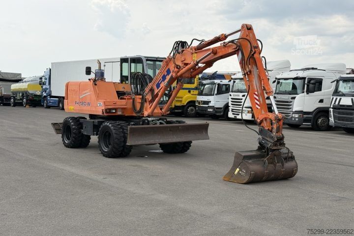 Yol silindiri Hitachi FH120W Mobilbagger / Swiss-Vehicle