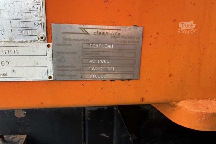 Yol silindiri Hitachi FH120W Mobilbagger / Swiss-Vehicle