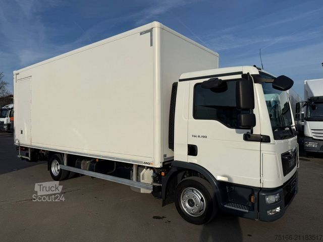 Fourgon tôlé MAN TGL 8.190 Koffer 6,50 m LBW 1,5 T*Diff-Sperre HA