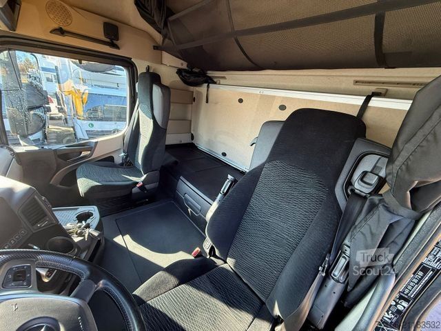 Autocarro con pianale e telone MERCEDES-BENZ ACTROS 1835 L STREAMPACE Plane 7,3m LBW *EDSCHA