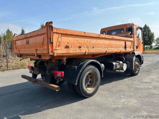 Kolmisivuinen kippiauto MAN TGM 18.280 BB / 4x2 / Meiller / EURO 4
