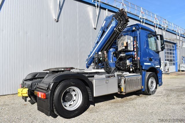Standaard trekker MERCEDES-BENZ Actros 1843 L E6 Retarder Kran Atlas 172.3E