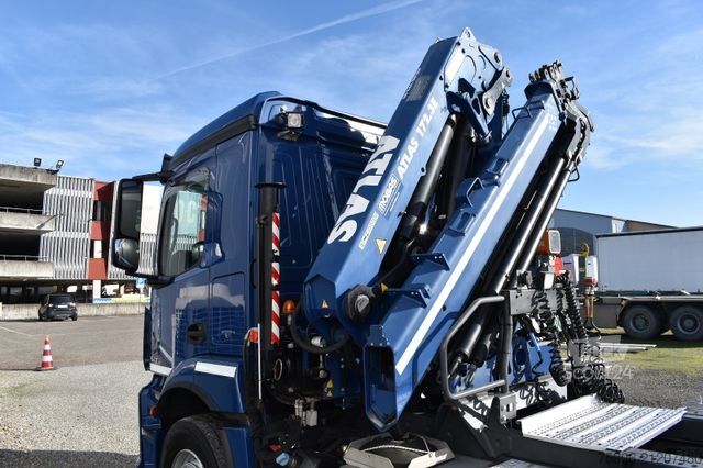 Standaard trekker MERCEDES-BENZ Actros 1843 L E6 Retarder Kran Atlas 172.3E