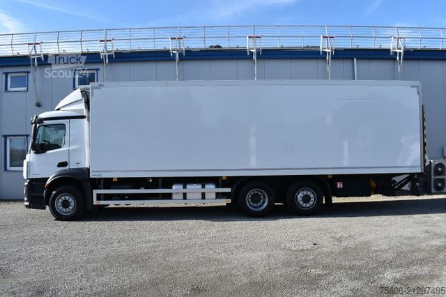 Refrigerated truck MERCEDES-BENZ Antos 2543 6x2 E6 Tiefkühl LBW Carrier