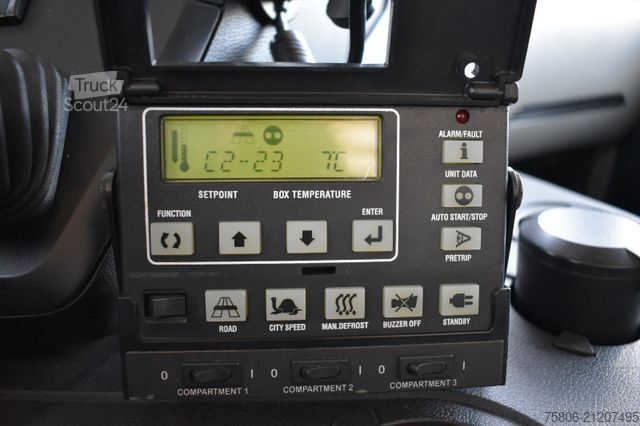 Refrigerated truck MERCEDES-BENZ Antos 2543 6x2 E6 Tiefkühl LBW Carrier