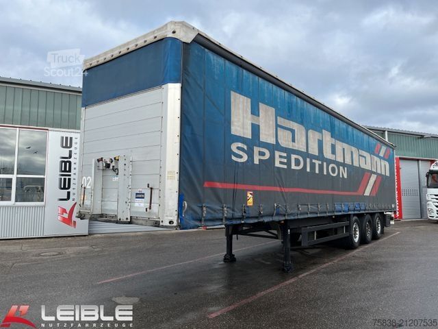 Open oplegger met zeil SCHMITZ CARGOBULL SCS 24/L*Coil Tautliner*Liftachse*SAF-Achsen*
