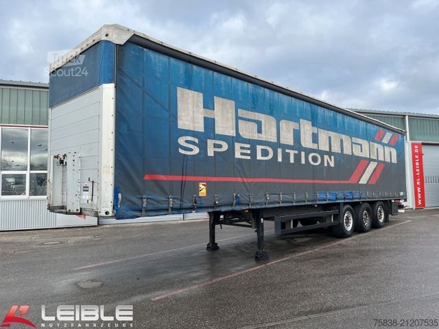 Open oplegger met zeil SCHMITZ CARGOBULL SCS 24/L*Coil Tautliner*Liftachse*SAF-Achsen*