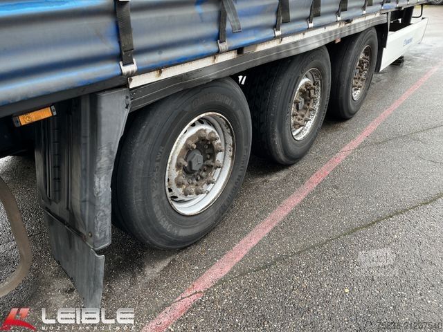Open semitrailer with tarp KRONE SD*Coil-Tautliner*Coil-Mulde 8,80m*Liftachse*