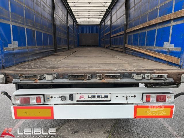 Open semitrailer with tarp KRONE SD*Coil-Tautliner*Coil-Mulde 8,80m*Liftachse*