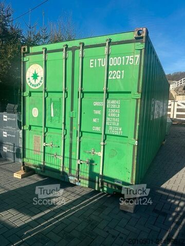  20 Fuß SEECONTAINER CONTAINER KONTAINER 6 Meter Stahl Holzfußboden Dicht CSC