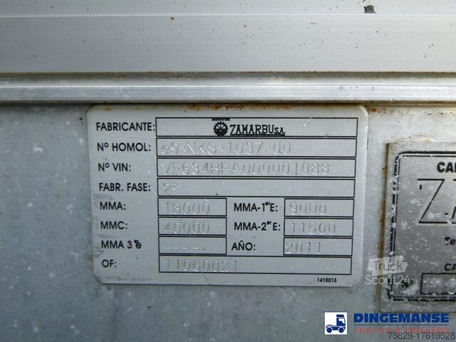 Plataforma remolque Renault Kerax 380 DXI 4x4 Euro 5 + Hydraulics