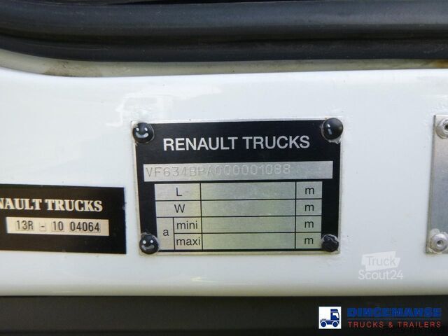 Plataforma remolque Renault Kerax 380 DXI 4x4 Euro 5 + Hydraulics