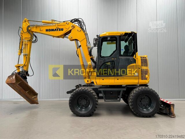 Kolové rypadlo Komatsu PW 98 MR-10