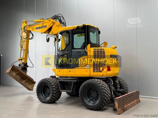 Kolové rypadlo Komatsu PW 98 MR-10