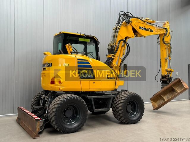 Kolové rypadlo Komatsu PW 98 MR-10